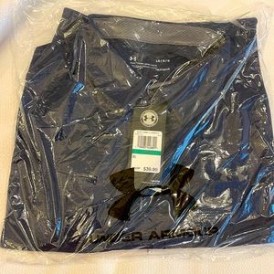 Mens under armour Golf shirt size large!